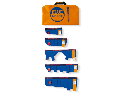 BLUE SPLINT - SET RECORTABLE 5 TAMAÑOS CON BOLSA